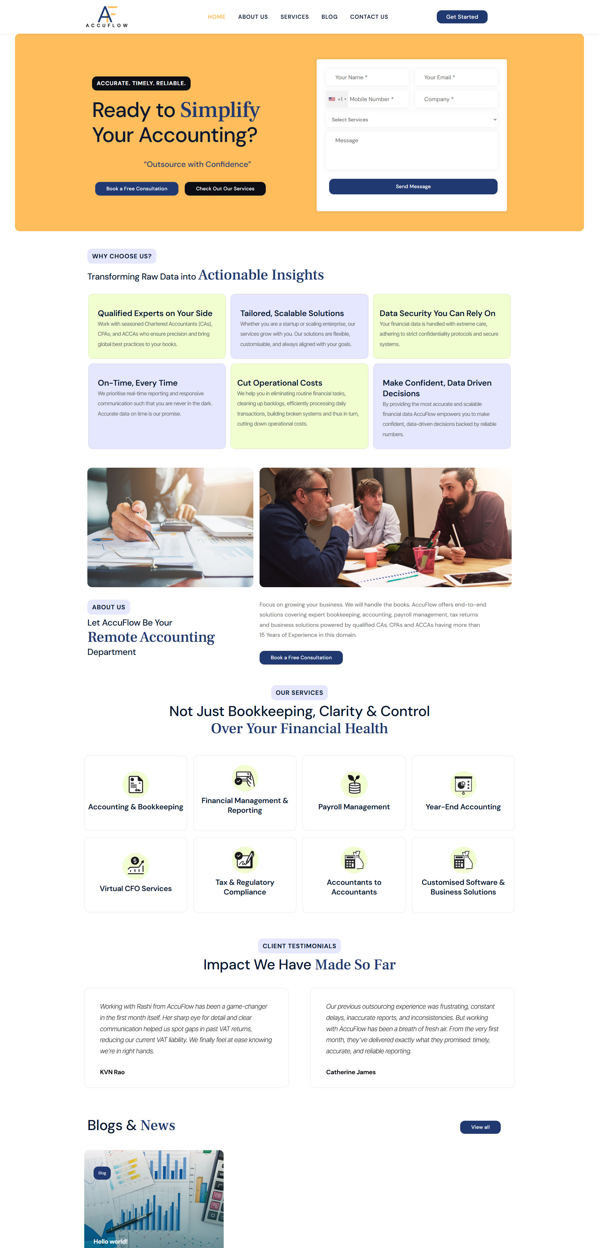 AccuFlow Accounting Solutions Images